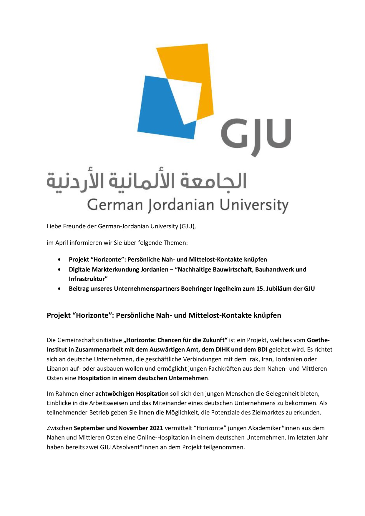 Team GermanJordanian University